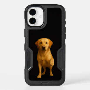 Black 4 Luxe iPhone 16 Plus, Tender Labrador Plus Case