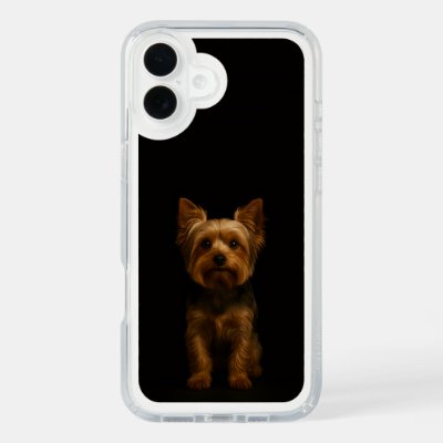 Black 4 Luxe iPhone 16 Plus, Yorkshire Terrier iPhone 16 Plus Case