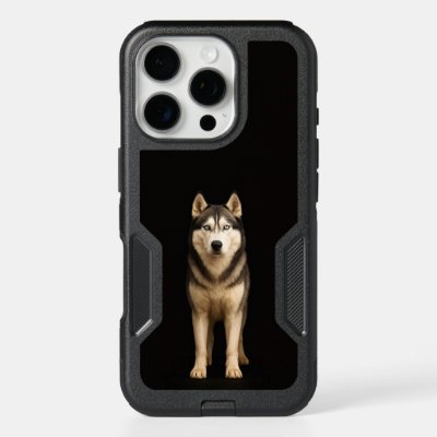 Black 4 Luxe iPhone 16 Pro Case Icy Elite Husky