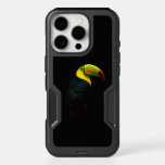 Black 4 Luxe iPhone 16 Pro Case, Keel Billed Tucan