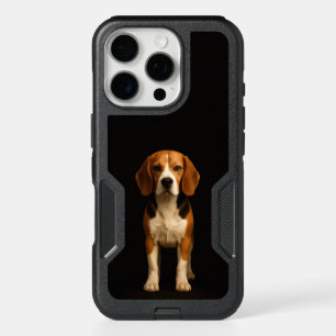 Black 4 Luxe iPhone 16 Pro Case Kind Beagle