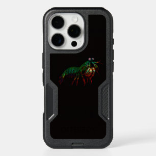 Black 4 Luxe iPhone 16 Pro Case, Mantis Shrimp Case