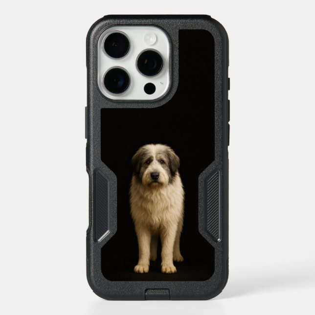 Black 4 Luxe iPhone 16 Pro Case Mioritic Shepherd (Back)