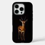 Black 4 Luxe iPhone 16 Pro, Elegant Gazella iPhone 16 Pro Case