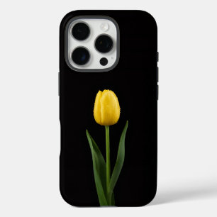 Black 4 Luxe iPhone 16 Pro, Golden Tulip Pro Case