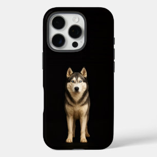 Black 4 Luxe iPhone 16 Pro, Icy Elite Husky Pro Case