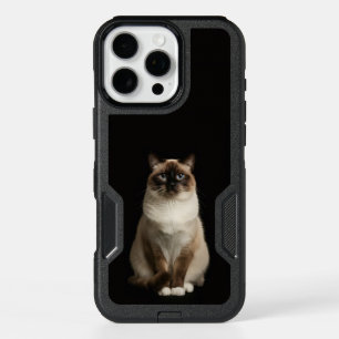 Black 4 Luxe iPhone 16 Pro Max, Birmanese Cat Max Case