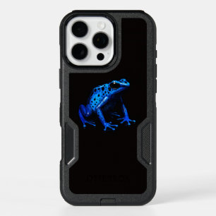 Black 4 Luxe iPhone 16 Pro Max, Blue Electric Frog Max Case