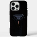 Black 4 Luxe iPhone 16 Pro Max Case, Black Mamba iPhone 16 Pro Max Case