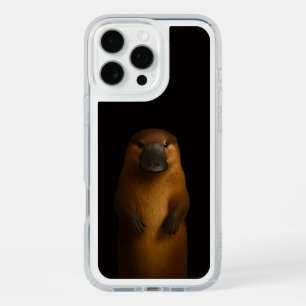 Black 4 Luxe iPhone 16 Pro Max, Elegant Platypus Max Case