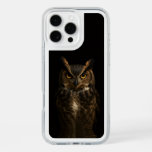 Black 4 Luxe iPhone 16 Pro Max, Golden Eye Owl iPhone 16 Pro Max Case