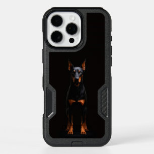 Black 4 Luxe iPhone 16 Pro Max, Guardian Doberman Max Case
