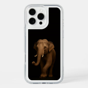 Black 4 Luxe iPhone 16 Pro Max, Indian Elephant Max Case