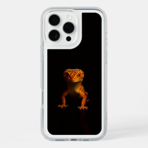 Black 4 Luxe iPhone 16 Pro Max, Leopard Gecko Max Case