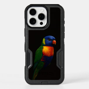 Black 4 Luxe iPhone 16 Pro Max, Lorikeet Parrot