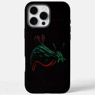 Black 4 Luxe iPhone 16 Pro Max, Neon Sea Slug Max Case