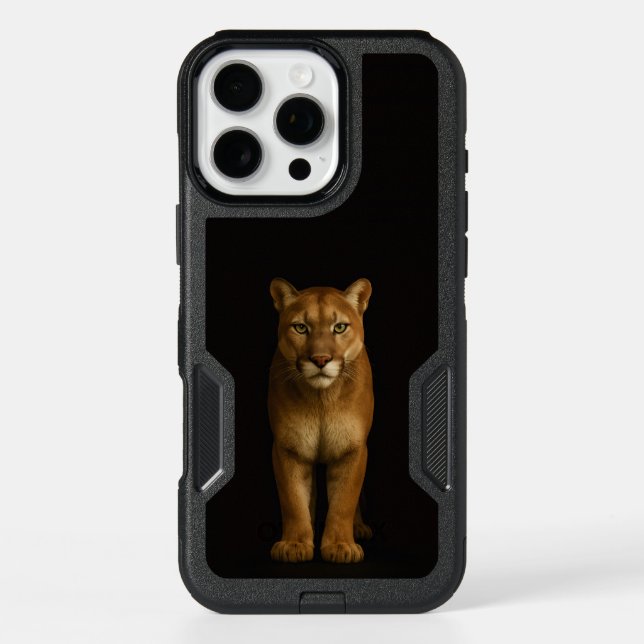 Black 4 Luxe iPhone 16 Pro Max, Silent Prime Puma (Back)