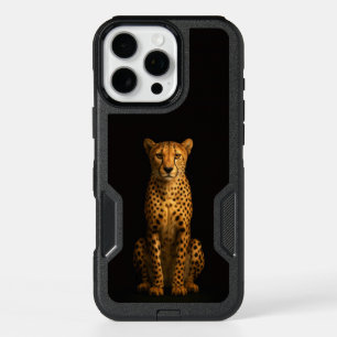 Black 4 Luxe iPhone 16 Pro Max, Sleek Cheetah