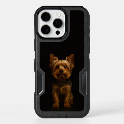 Black 4 Luxe iPhone 16 Pro Max, Yorkshire Terrier