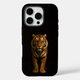 Black 4 Luxe iPhone 16 Pro, Noble Tiger Pro Case