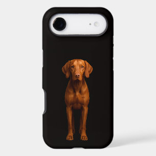 Black 4 Luxe iPhone 17 Air, Agile Vizsla Dog Air Case