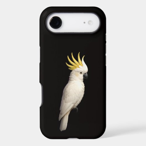 Black 4 Luxe iPhone 17 Air Crested Cockatoo Case
