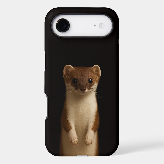 Black 4 Luxe iPhone 17 Air Elegant Weasel Case-Mate iPhone Case (Back)