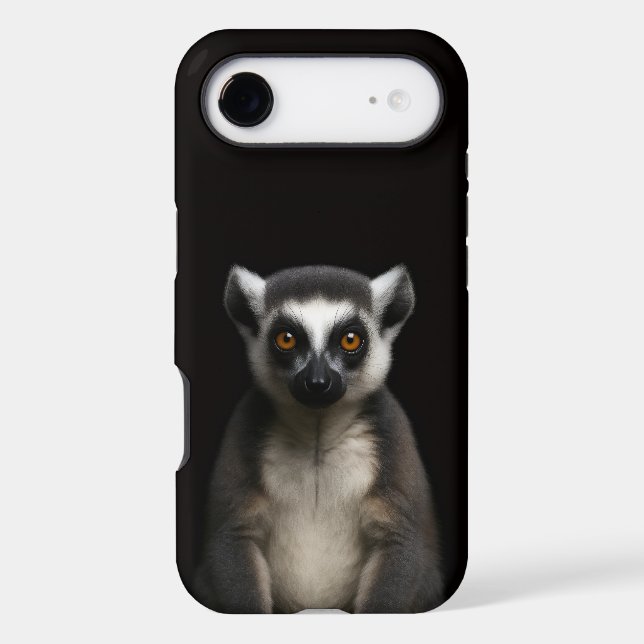 Black 4 Luxe iPhone 17 Air, Gentle Lemur Case-Mate iPhone Case (Back)