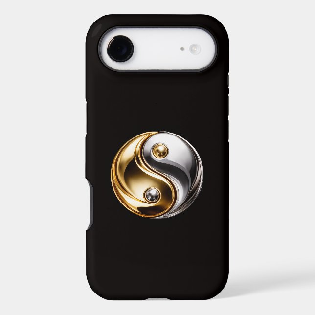 Black 4 Luxe iPhone 17 Air, Harmony Yin Yang Case-Mate iPhone Case (Back)