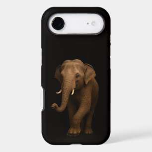 Black 4 Luxe iPhone 17 Air, Indian Elephant iPhone 17 Air Case