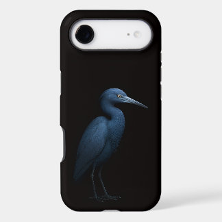 Black 4 Luxe iPhone 17 Air Little Blue Heron Case