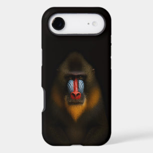 Black 4 Luxe iPhone 17 Air Mandrill Monkey Case