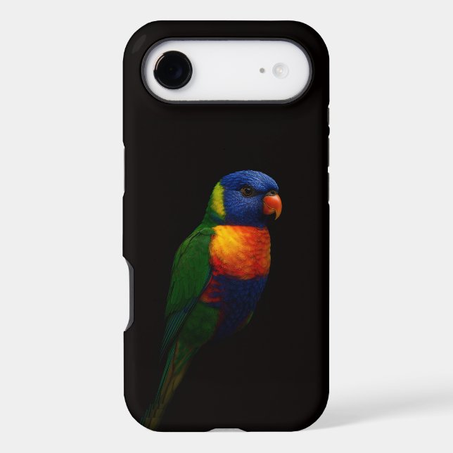 Black 4 Luxe iPhone 17 Air, Rainbow Lorikeet  Case-Mate iPhone Case (Back)