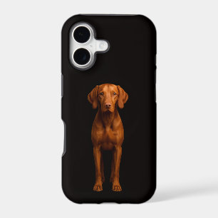Black 4 Luxe iPhone 17 Mate, Agile Vizsla Dog Case
