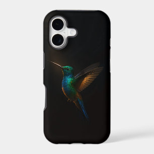 Black 4 Luxe iPhone 17 Mate, Hummingbird flying Case