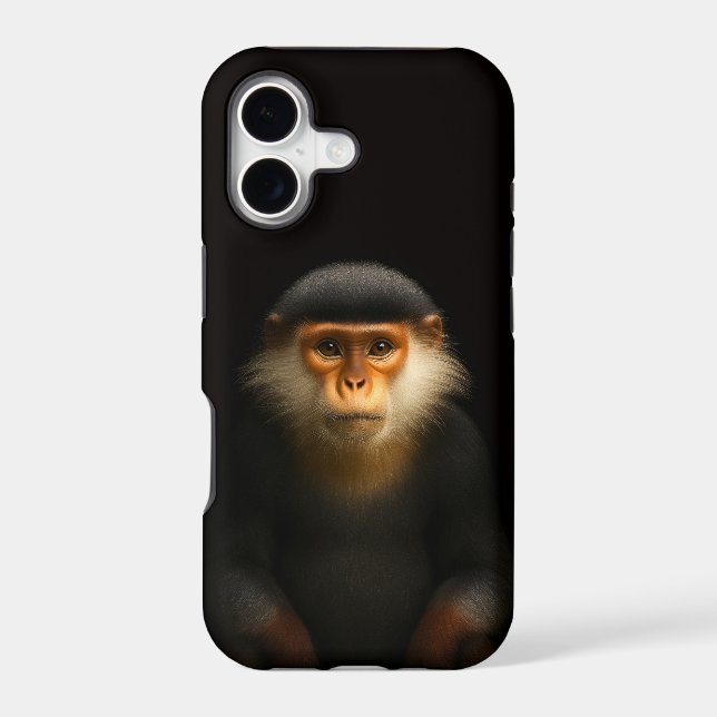 Black 4 Luxe iPhone 17 Mate Red Douc Langur Case-Mate iPhone Case (Back)