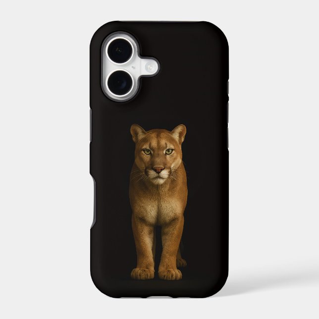 Black 4 Luxe iPhone 17 Mate, Silent Prime Puma Case-Mate iPhone Case (Back)