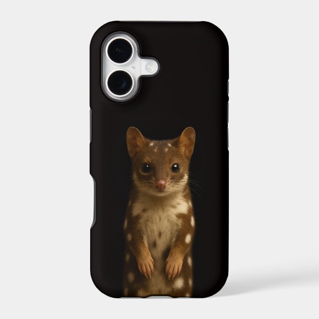 Black 4 Luxe iPhone 17 Mate, Sweet Quoll Case-Mate iPhone Case (Back)