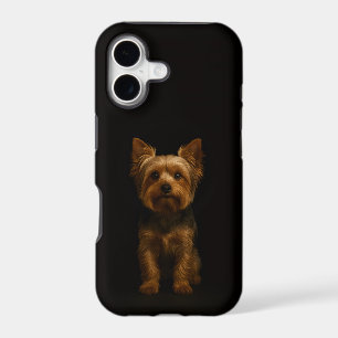 Black 4 Luxe iPhone 17 Mate, Yorkshire Terrier Case