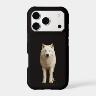 Black 4 Luxe iPhone 17 Pro, Ivory Arctic Wolf iPhone 17 Pro Case