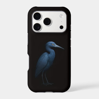 Black 4 Luxe iPhone 17 Pro, Little Blue Heron Pro Case