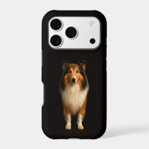 Black 4 Luxe iPhone 17 Pro, Loyal Collie Dog Pro Case