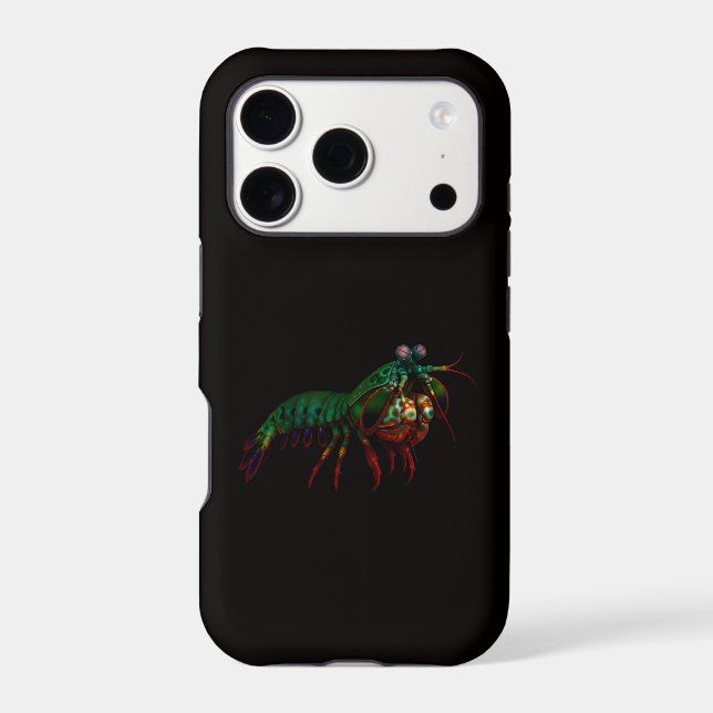 Black 4 Luxe iPhone 17 Pro, Mantis Shrimp Case-Mate iPhone Case (Back)