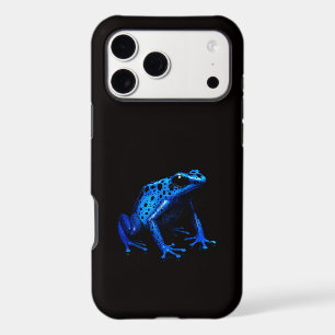 Black 4 Luxe iPhone 17 Pro Max Blue Electric Frog Case
