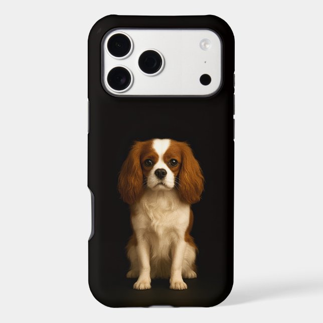 Black 4 Luxe iPhone 17 Pro Max, Cavalier Spaniel Case-Mate iPhone Case (Back)