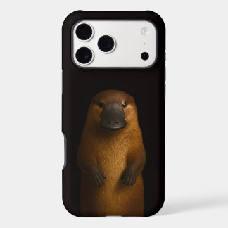 Black 4 Luxe iPhone 17 Pro Max, Elegant Platypus iPhone 17 Pro Max Case