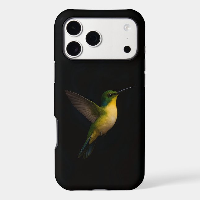 Black 4 Luxe iPhone 17 Pro Max Flying Bird Case-Mate iPhone Case (Back)