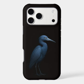 Black 4 Luxe iPhone 17 Pro Max Little Blue Heron Case