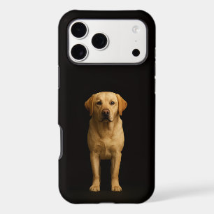 Black 4 Luxe iPhone 17 Pro Max Minimalist Labrador Case