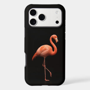 Black 4 Luxe iPhone 17 Pro Max Pink Flamingo Case